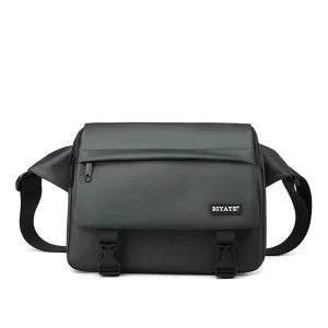 Men’s Spring New Crossbody Shoulder Bag Waterproof Breathable Polyester Lining Lightweight Large Capacity Backpack Trendy
