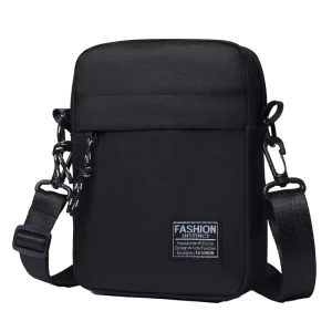 Men’s Summer Single Shoulder Crossbody Bag Men’s Phone Bag Men’s Small Backpack Portable Work Small Sling Bag