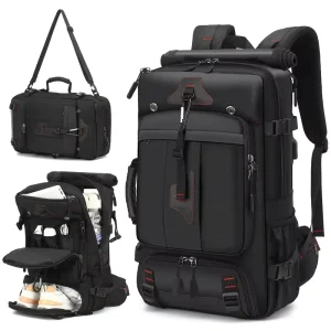 Men’s Super Large Capacity Expandable Travel Backpack