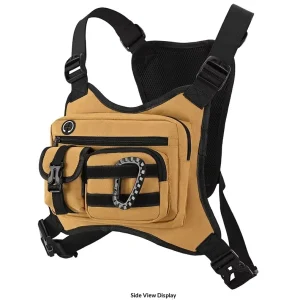Men’s Tactical Chest Bag Waterproof & Burden Reduction for Outdoor Sports Riding & Leisure Travel