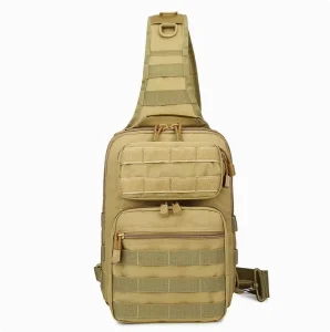 Men’s Tactical Crossbody Chest Bag for Travel Hunting Cycling Outdoor Sling Backpack Shoulder Bag for Wildlife Photography