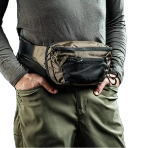 Men’s Tactical Fanny Pack Custom Compact Lightweight Polyester Belt Bag Adjustable Waist Belt Zipper Closure Anti Theft