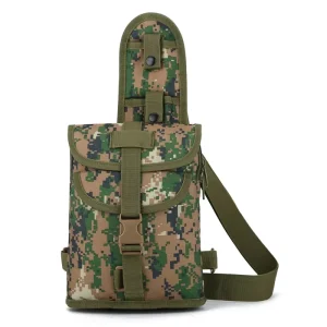 Men’s Tactical Waist Sling Bag Outdoor Sports Chest Messenger Bag