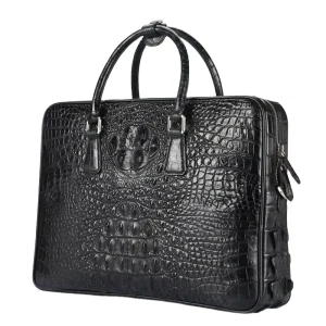 Men’s Tote Bag Handbag Sac a Main Pour Hommes Designer Masculina Genuine Square Crossbody Bag Sac Crocodile Leather Bolsa Para