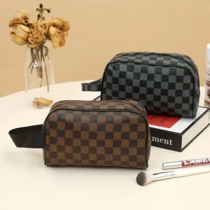 Men’s Towel Material Open Stowable Bag Large Capacity Business Trip Travel Portable Handbag 38