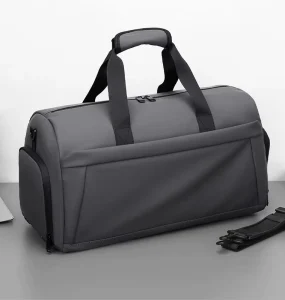 Men’s Travel Duffel Bag Fashionable Large Capacity Waterproof Weekend Bag Multifunctional for Business Travel Gym Sports