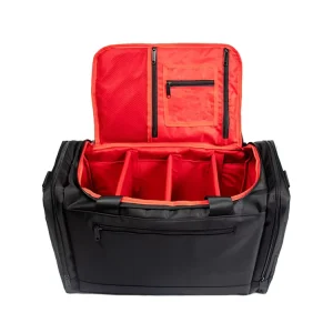 Men’s Travel Gym Tote Bag Sports Duffle Sneaker Organizer Folding Zipper Closure Light Polyester Nylon for Camping