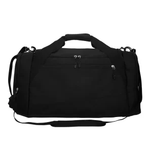 Men’s Travel Weekender Bag with Shoe Compartment, Retro Large Canvas Overnight Carry-On Duffel Bag