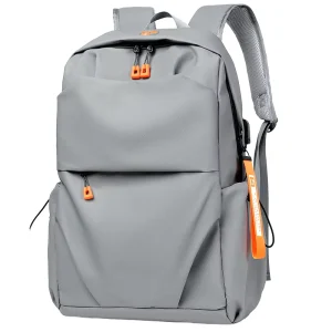 Men’s Trendy Brand Backpack with Large Capacity Casual Travel Bag College Student Bag Waterproof Laptop Bag New Trendy Style