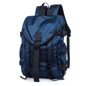 Men’s Trendy Large Capacity Backpack Functional Style College Student Schoolbag Travel Duffel Bag for Students Professionals