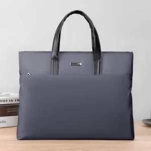 Men’s & Unisex Casual Lightweight Waterproof Messenger Bag Large Capacity Crossbody Handbag for Office & Laptop Usage