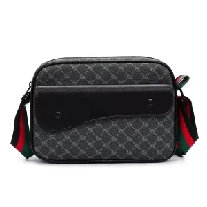 Men’s Vintage PU Leather Crossbody Sling Shoulder Bag Waterproof Lightweight Design