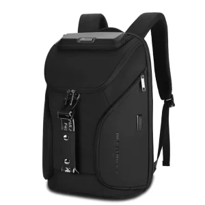 Men’s Waterproof Backpack Large Capacity Business Trip Multi-functional Anti-theft Computer Bag Simple and Casual