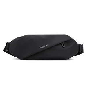 Men’s Waterproof Crossbody Chest Bag Mobile Phone Waist Bags Messenger Bags