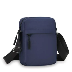 Men’s Waterproof Durable Lightweight Anti-Theft Business Sports Crossbody Chest Shoulder Sling Bag Nylon Cloth Coin