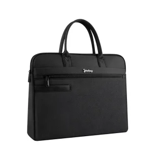 Men’s Waterproof Oxford Cloth Material Laptop Bag with Thickened File Bag for Business Meetings and File Storage