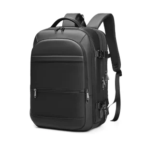 Men’s Waterproof Oxford Cloth Travel Bag Business Laptop Backpack Large Capacity Expandable Outdoor Backpack