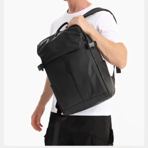 Men’s Waterproof Oxford Laptop Backpack Large Capacity Outdoor Travel Bag with Custom Logo Stylish Casual Daypack
