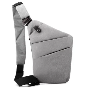 Men’s Waterproof Sling Bag Durable Portable Shoulder Crossbody Bags for Outdoor and Travel