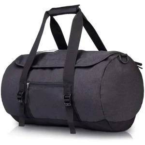 Men’s Waterproof Sports Gym Travel Bag Oxford Duffel Tote Handbag Foldable Weekender Storage Bag for Outdoor Use