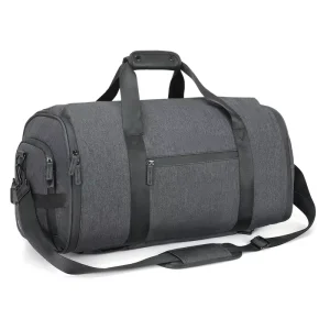 Men’s Waterproof Travel Bag Compartment for Suit Shoe Storage Zipper Closure Business-friendly
