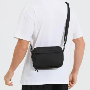 Men’s & Women’s Crossbody Messenger Bag Lightweight Waterproof Burden Reduction Street Trends Style for Casual Student Use