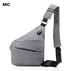 Men’s & Women’s Nylon Waterproof Breathable Chest Bag Shoulder Crossbody Bag Travel Small Backpack