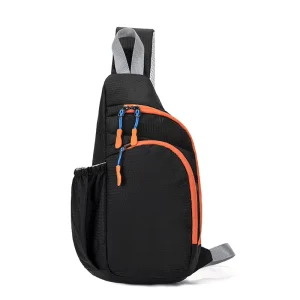 Men’s & Women’s Outdoor Custom LOGO Waterproof Travel Shoulder Bag Large Capacity Unisex Light Sport Running Chest Bag