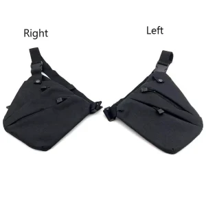 Men’s anti-theft waterproof crossbody & waist wear chest bag