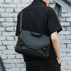 Messenger Bag for Men Nylon Satchel Casual Briefcases Laptop Bag