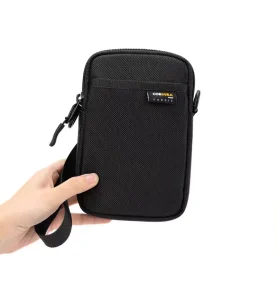 Mini Cordura Nylon Mobile Cell Phone Bag Waterproof Men’s Messenger Small Sling Shoulder Side Crossbody for Men Women