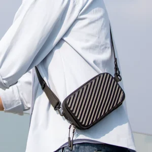 Mini Crossbody Bag Men’s Chest Bag Sports Casual Large Capacity Small Backpack Trolley Shape Satchels F_MR488