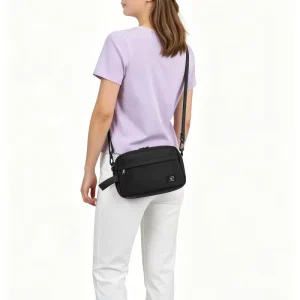 Minimalist Mini Crossbody Bag Waterproof Nylon Ultra Light Zipper Closure Crossbody Bag