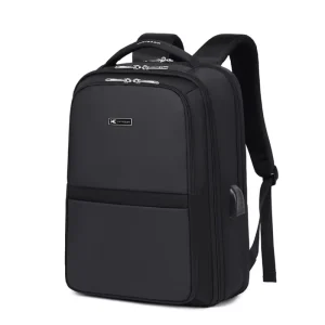 Mochilas New Fashion Men’s Business Travel Large Capacity Waterproof Anti Theft Oxford Laptop Backpack with USB