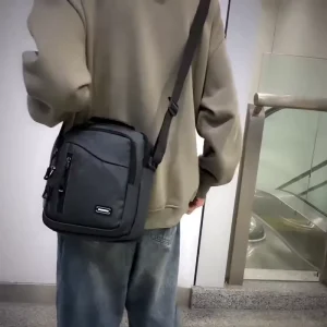 Modern Men’s Oxford Shoulder Bag Fashion Style Sacoche Homme for Men