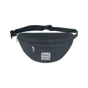 Motorcycle Custom Logo Women Men’s Steampunk Waist Belt Bag Neoprene Woven Belt Bag