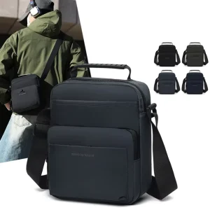 Multi Carry Men’s Shoulder Crossbody Bag Waterproof Shoulder Bag and Crossbody Bag for Daily Use