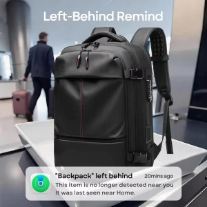 Multi Compartment Travel Bag 17″ Laptop Large Capacity Men’s Smart Backpack