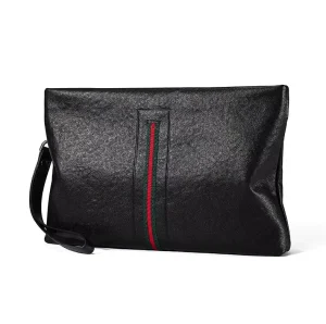 Multi Functional Men’s Waterproof Clutch Bag with Zipper Closure Business Fashion Anti Theft Combination Wallet