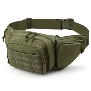 Multi Functional Waist Bag for Men and Women With Ergonomic Design Ideal for Sports Training and Casual Activities