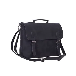 Multi Functional and Durable Leather Messenger Bag for Business Men