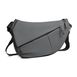 Multi Layer Zipper Men’s Crossbody Chest Bag Lightweight Large Capacity Anti Water Nylon Fashion Design Sling Bags