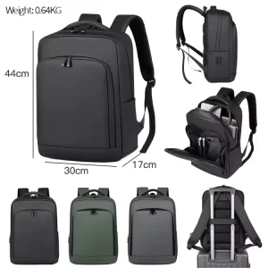 Multi Pocket Durable Anti Theft Business Computer Rucksack Pressure Reducing Travel Laptop Backpack With Honeycomb Back Panel