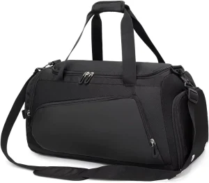 Multi Purpose Durable Men’s Sports Fitness Holdall Bags 40L Gym Travel Bag With Non slip Bottom