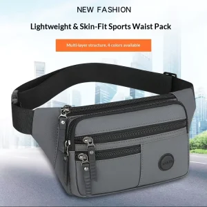 Multi-function Outdoor Fashion Chest Bag Men’s Women’s Large-capacity Thickened Wear-resistant Waterproof String Bag Waist Bag