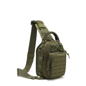 Multi-functional Camping Hiking Tactical Waist Bag Outdoor LOGO Crossbody Bag Camouflage Single Shoulder Sling Men Chest Bag