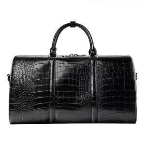 Multi functional Sac De Voyage Pu Leather Travel Bag Luxury Duffle Bag for Men Large Capacity Travel Bag