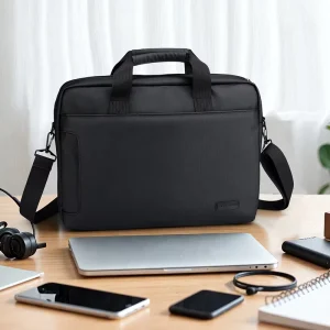 Multi-layer Waterproof Men Laptop Case Sleeve Notebook Computer Briefcase Business Handbags C MR425