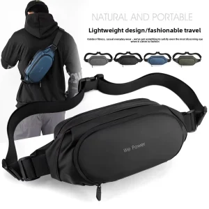Multifunction Outdoor Hiking Climbing Fishing Sport Large Capacity Men’s Chest Bag Single Shoulder Messenger Waist Bag