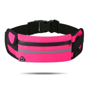 Multifunction Phone Pocket Fanny Sports Pack Men’s Women’s Fitness Running Pouch Waist Bag with Zipper